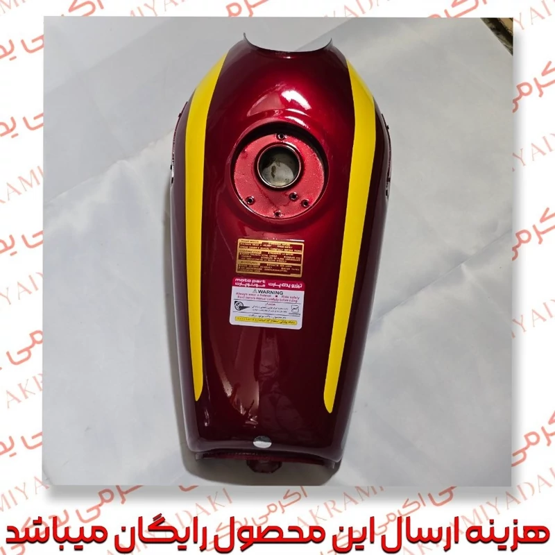 باک انژکتور مشکی دور نقره درب باک پالسی جنکو