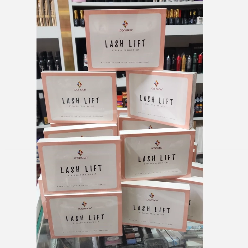 لیفت ابرو و مژه آیکون ساین مدل Lash Lift مجموعه 18 عددی