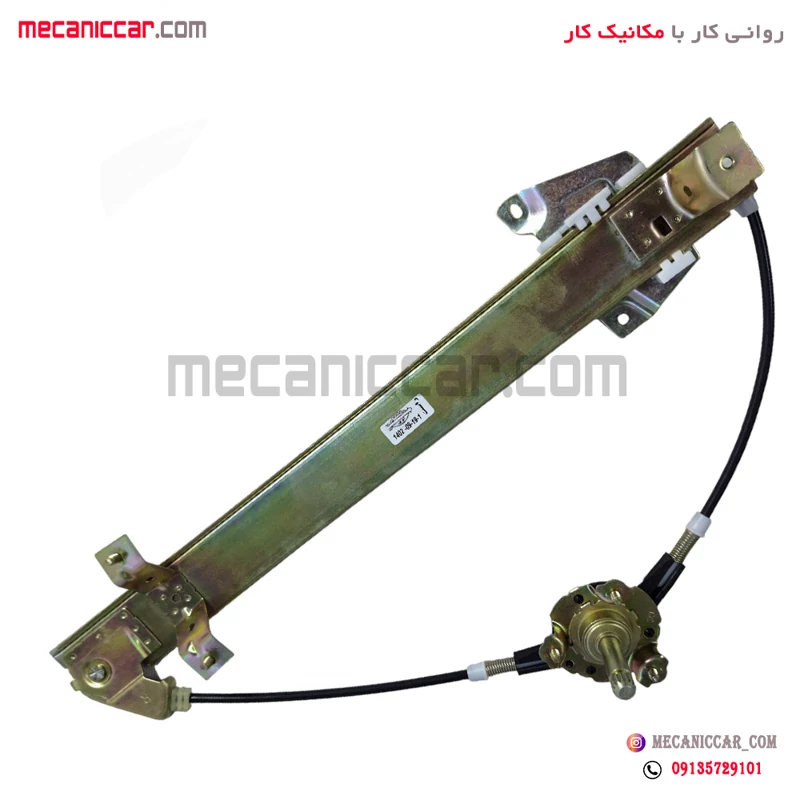 دستگاه شیشه بالابر عقب چپ تیبا - برند ابری(پس کرایه)