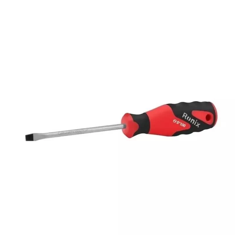 پیچ گوشتی تکی دسته TPR دوسو 100*5 RH-2755 رونیکس