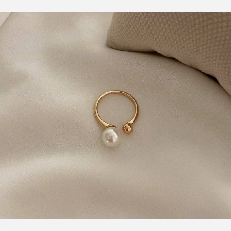 انگشتر فری سایز مرواریدی ژوپینگ کد 2568