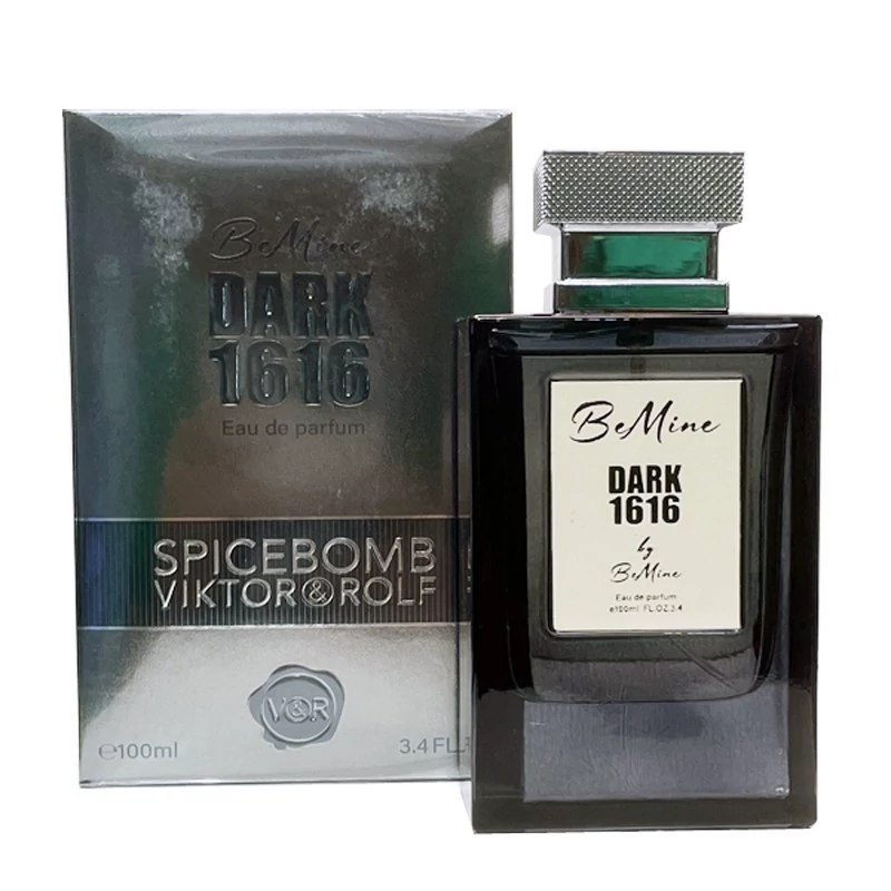 ادو پرفیوم مردانه بی ماین مدل Dark 1616 حجم 100 میلی لیتر | Be Mine Dark 1616 Eau De Parfum For Man 100 ml
