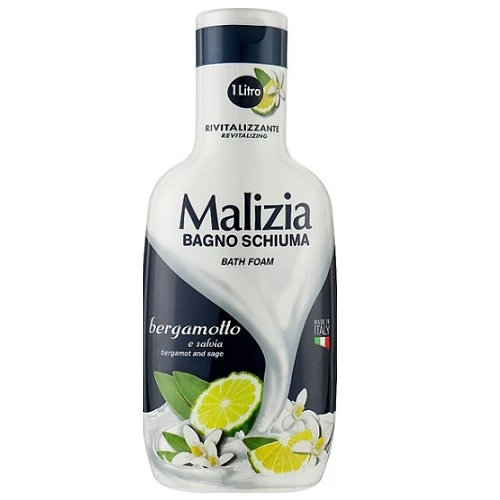 کف حمام مالیزیاMalizia Bagno Schiuma - Argan e Vaniglia