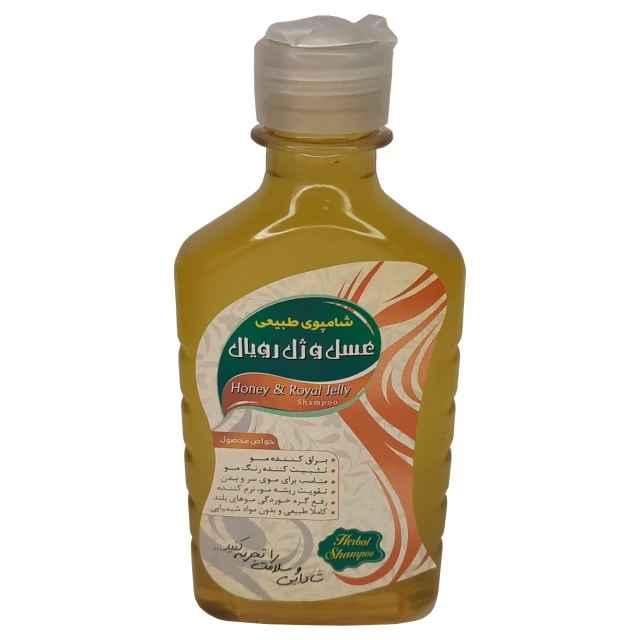 شامپو ژل رویال و عسل طهور فدک (ترمیم کننده ریشه مو )