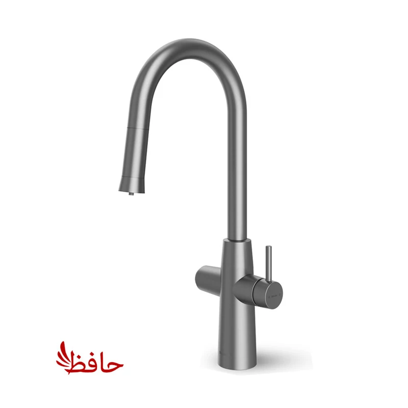 شیر ظرفشویی دومنظوره و شاوری شودر مدل دنیستر کروم مات