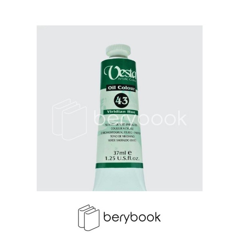 vesta / وستا / رنگ روغن / 37میل / 43 / viridian hue
