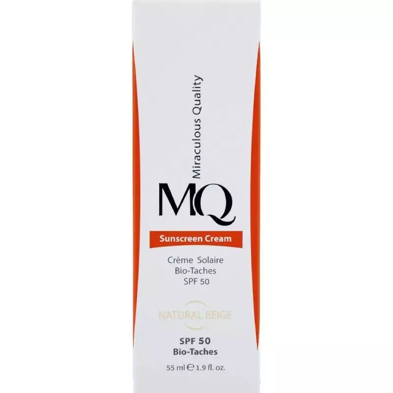 کرم ضدافتاب MQ ام کیو بایوتاچ SPF50 لایت بژ،بژ روشن 55 میل.پوست لک دار