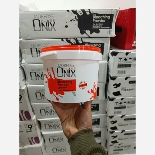 پودر دکلره آبی مورفوس Onix MORFOSE وزن 2 کیلوگرم