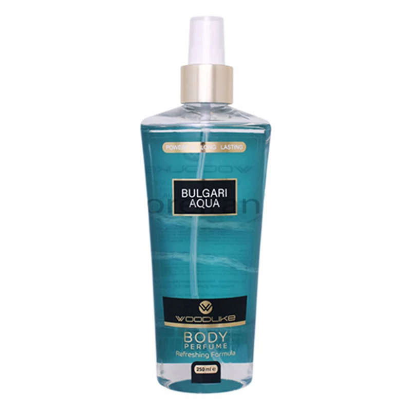 بادی اسپلش وودلایک بولگاری آکوا woodlike bulgari aqua حجم 250 میل