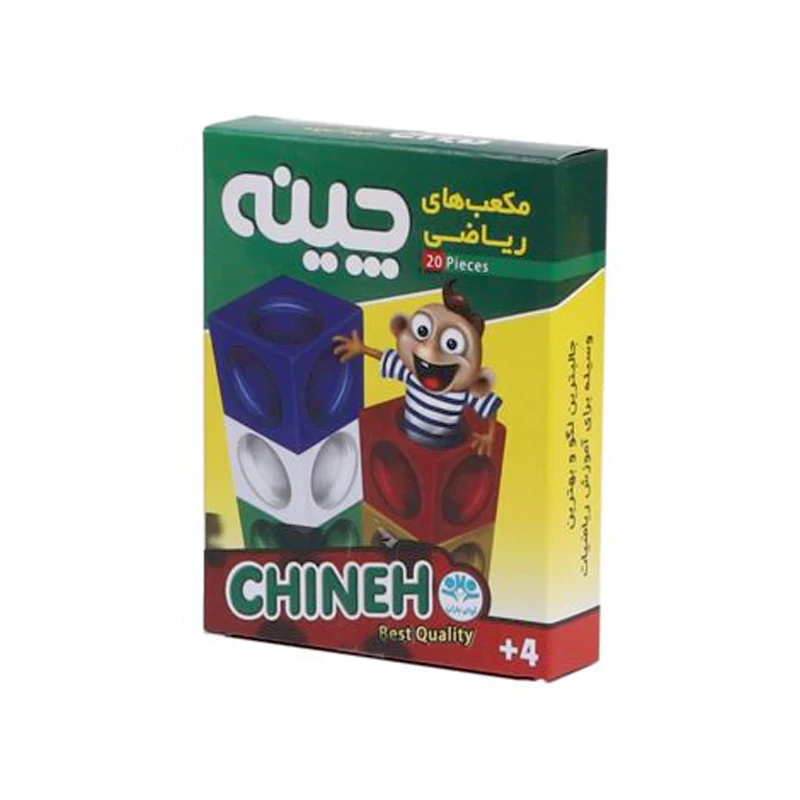 بازی آموزشی آوای باران مدل مکعب های ریاضی چینه بسته 20 عددی