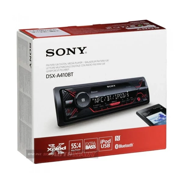 دکلس (پخش ماشین) سونی DSX-A410BT بلوتوث