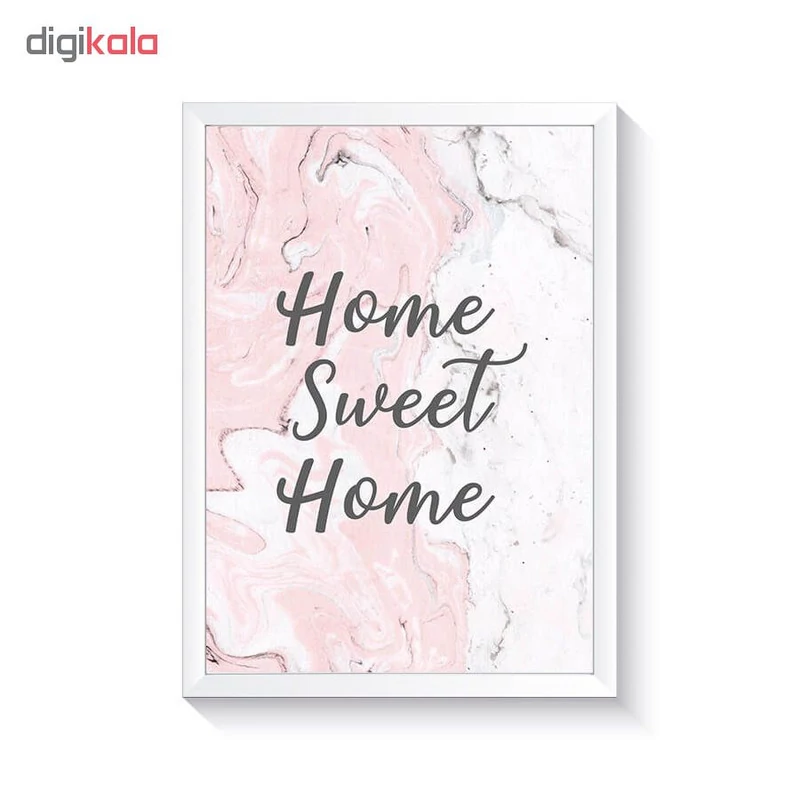 تابلو وینا مدل 0001 Home Sweet Home