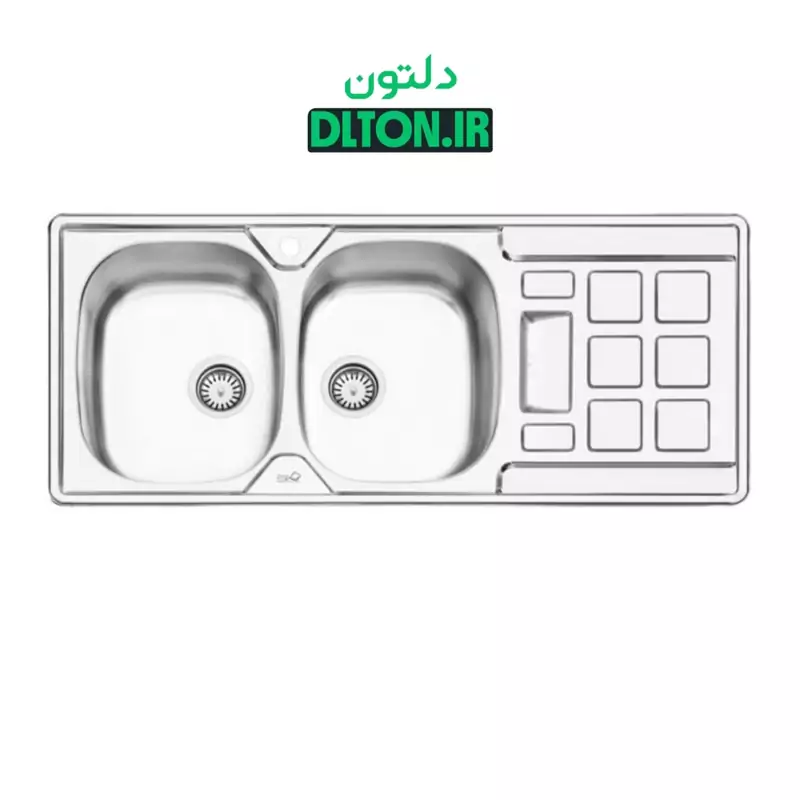 سینک ظرفشویی ایلیا استیل مدل 2021 فانتزی (پس کرایه)