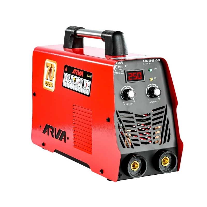 دستگاه جوش ARC 250E آروا مدل 2183 (70 ماه گارانتی)(اینورتر جوشکاری)