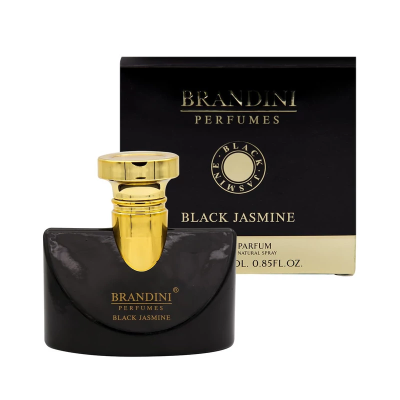 مینی ادکلن زنانه برندینی مدل بلک جاسمین BLACK JASNINE رایحه ی گرم و شیرین ( 25 ML )