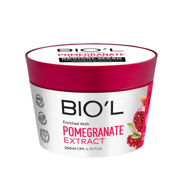 ماسک مو بیول مدل Pomegranate حجم 800 میلی لیتر