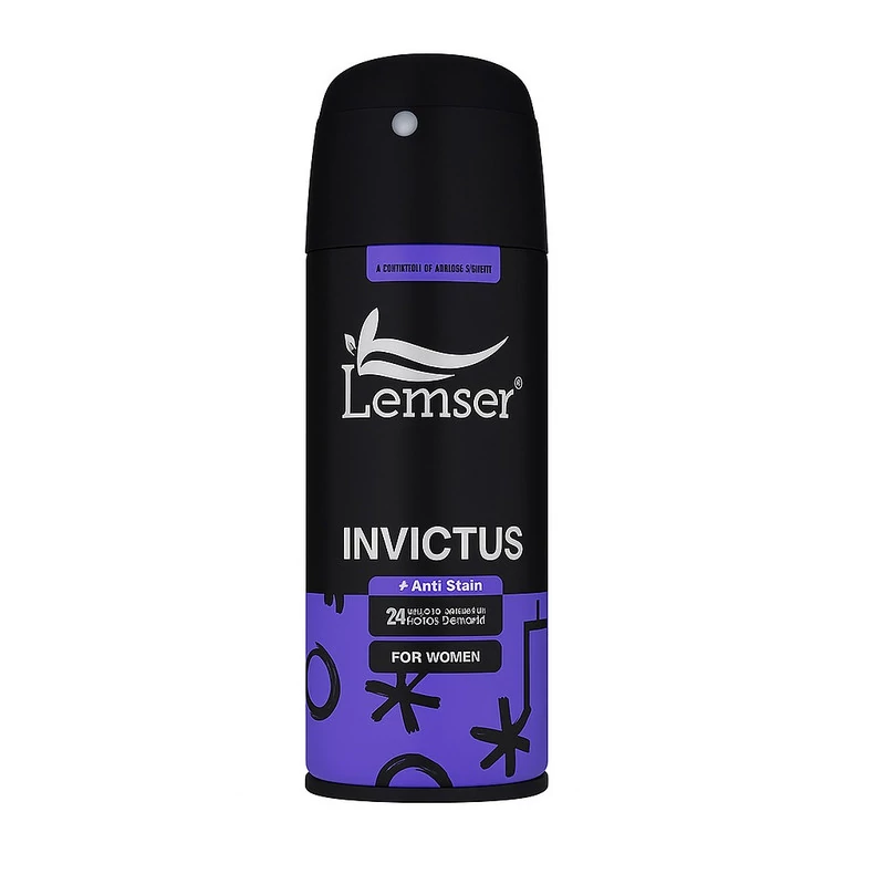 اسپری دئودورانت زنانه لمسر مدل INVICTUS حجم 150 میلیلیتر