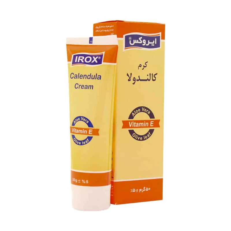 کرم ضد خارش و خوشکی پوست ایروکس مدل Calendula حجم 50 میلی لیتر