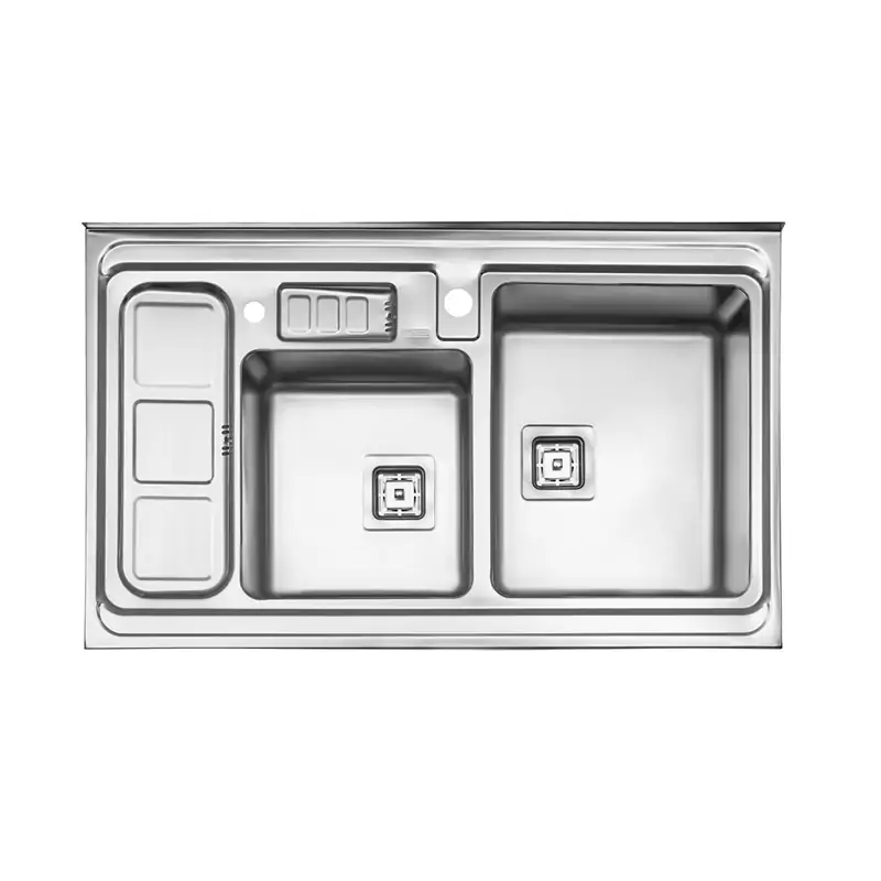 سینک استیل البرز کد 853توکارسایز 100در 50