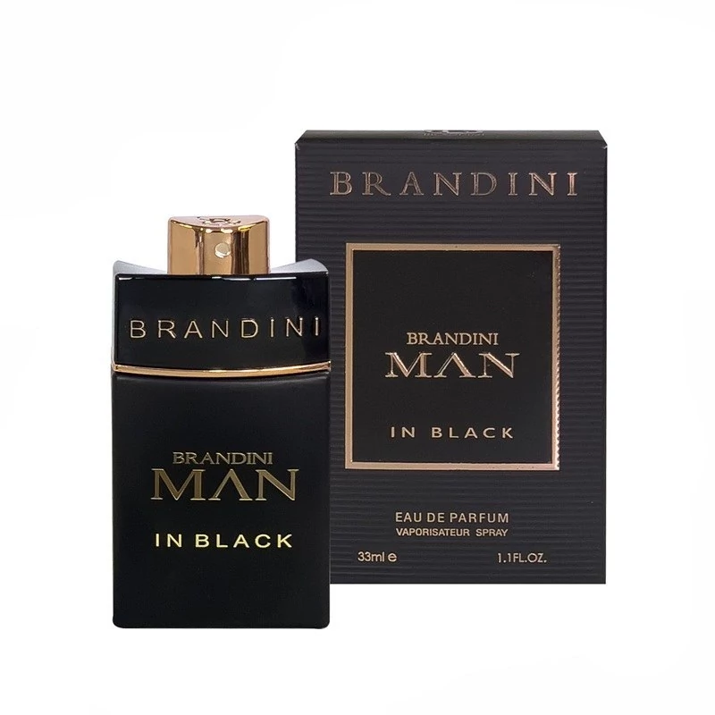 عطر جیبی مردانه برندینی مدل Bvlgari Man in black حجم 33 میلی لیتر
