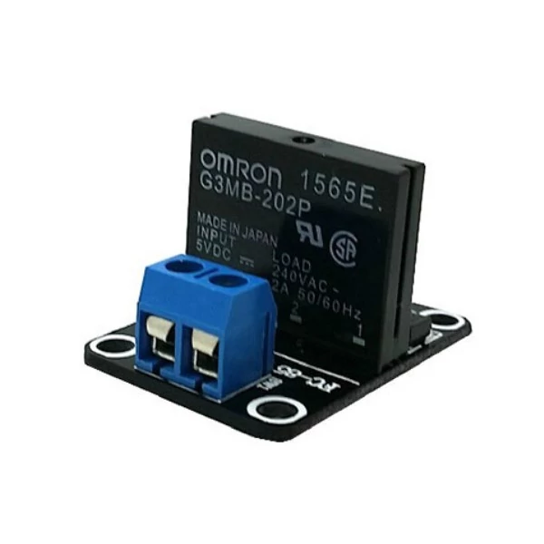 ماژول رله 5 ولت دو کاناله OMRON SSR حالت جامد