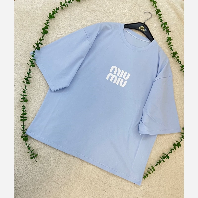 تیشرت باکسی miu miu