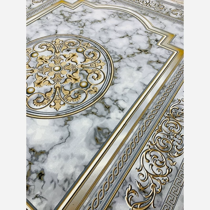 قالی 1200شانه کاشان آکریلیک تراکم 3600  هلن دودی،قالی کف ساده، 12متری 