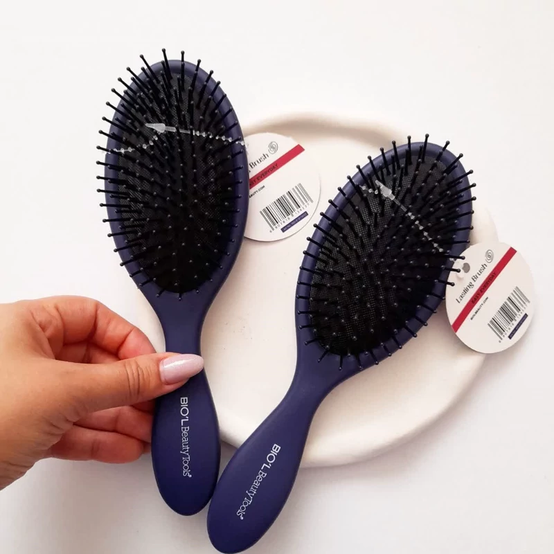 برس مو لستینگ روزانه بادوام و ضد آب مشکی بیول LASTING HAIR BRUSH BIOL