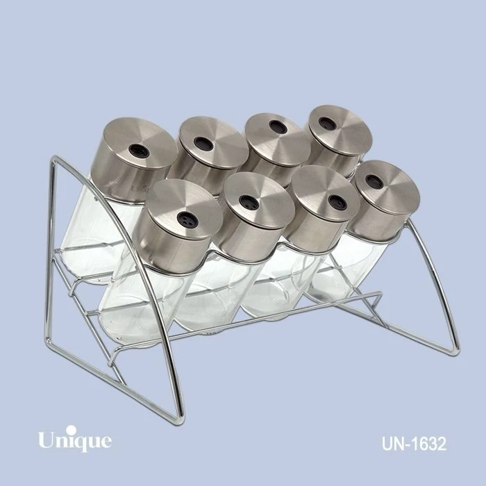 ست ادویه 8عددی استیل- هلالی یونیک UN-1632