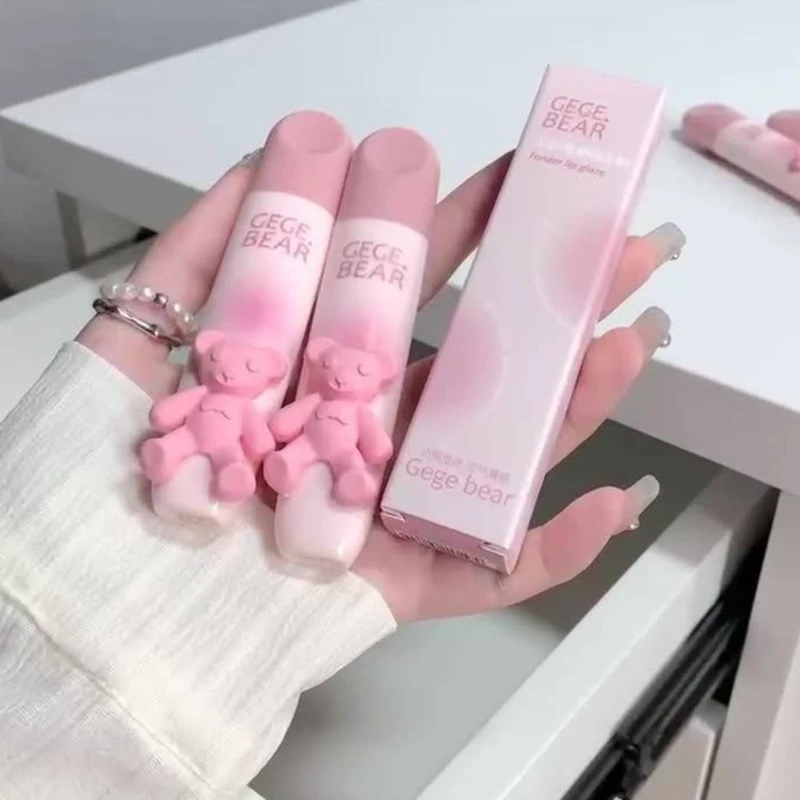 رژلب کره ای طرح خرسی اورجینال