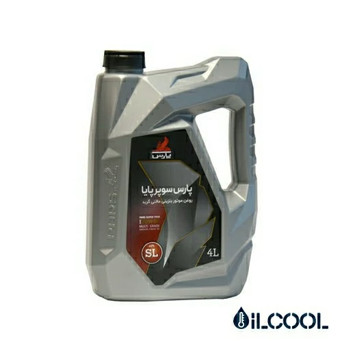 روغن موتور پارس سوپرپایا 20W-50SL حجم 4 لیتر