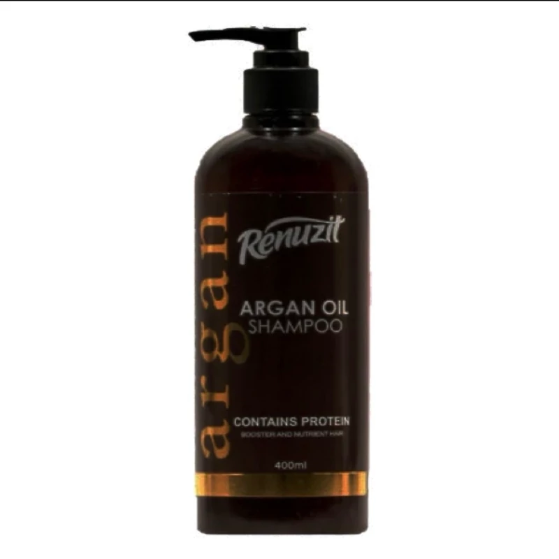 شامپو مو رینو زیت مدل ARGAN OIL حجم 400 میلی لیتر مجموعه 2 عددی