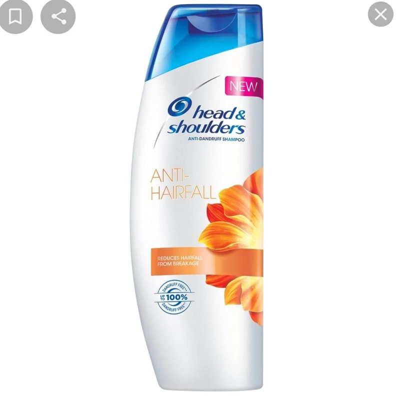 شامپو هد اند شولدرز ضد ریزش head & shoulders مخصوص بانوان و مو های رنگ شده و آسیب دیده