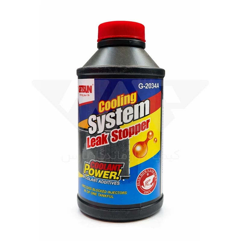 محلول نشت گیر رادیاتور و بخاری داِئمی خودرو گتسان مدل Cooling System Leak Stopper