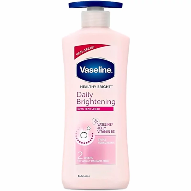 لوسیون بدن وازلین روشن کننده 600ml