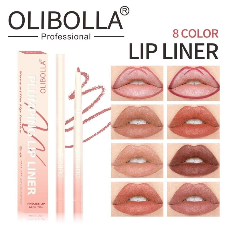 خط لب دوپ شیگلم برند اولیبولا olibilla خط لب نرم و روان