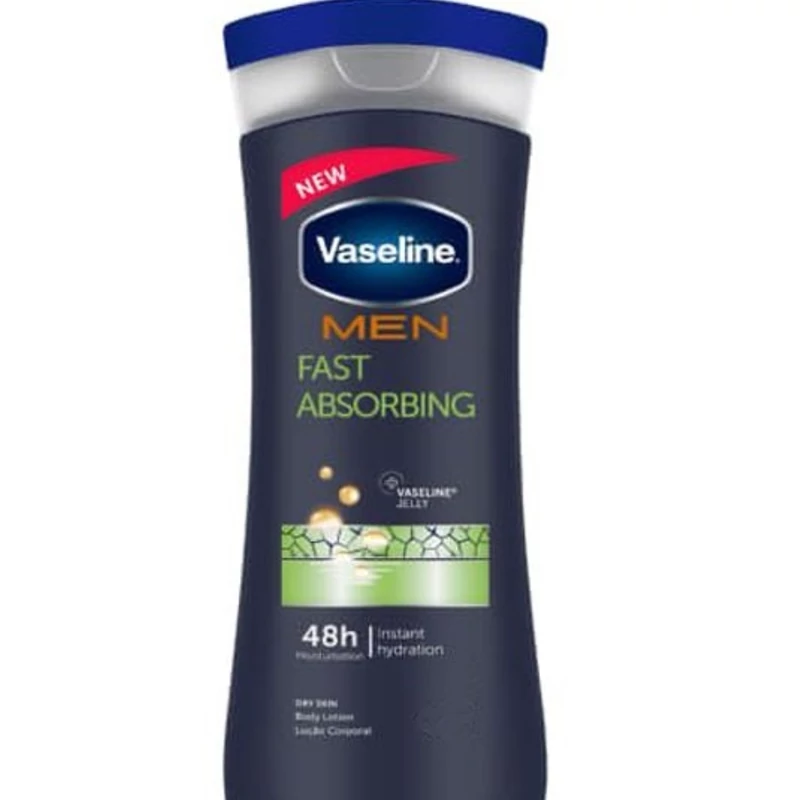 لوسیون بدن مردانه وازلین مدل FAST ABSORBING حجم 600 میل اورجینال