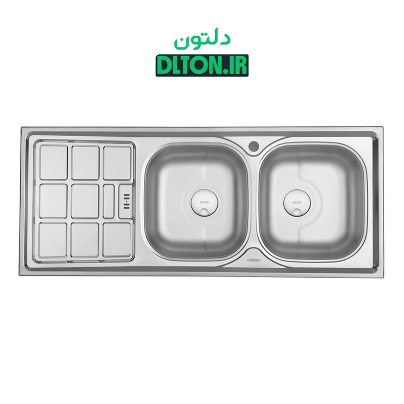 سینک نیمه فانتزی تو کار درسا سایز 120 مدل (DS3305-120) پس کرایه