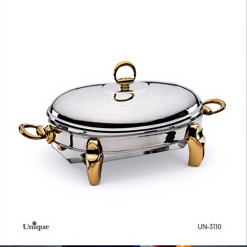 سوفله بیضی متوسط پافیلی طلایی یونیک کد UN-3110 (پس کرایه)