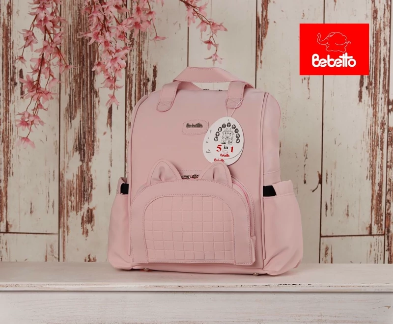 کوله تمام چرم گربه ببتو Bebetto