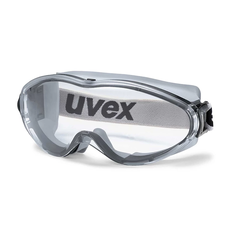 عینک ایمنی گاگل لنز شفاف uvex مدل ultrasonic