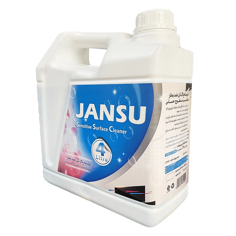 شیشه پاک کن جانسو مدل large sensitive cleaner حجم 4000 میلی لیتر
