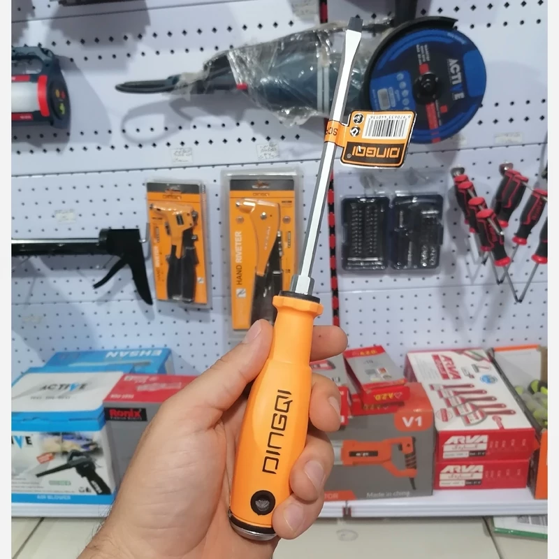 پیچ گوشتی دو سو ضربه خور (ضربه ای) دینگشی DINGQI مدل 68006