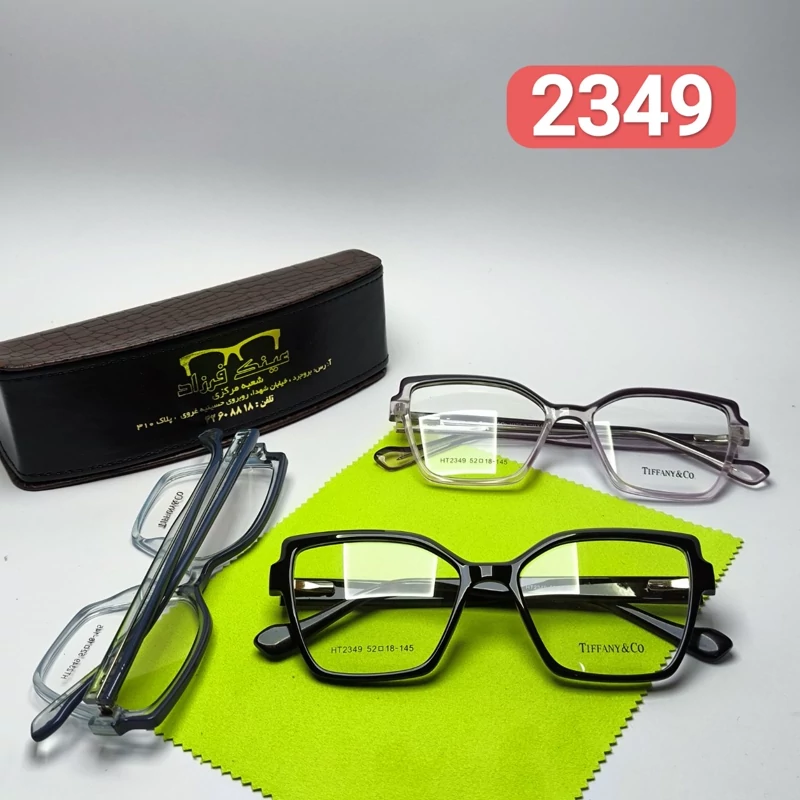 عینک طبی زنانه دسته سیم تیفانی Tiffany مدل 2349
