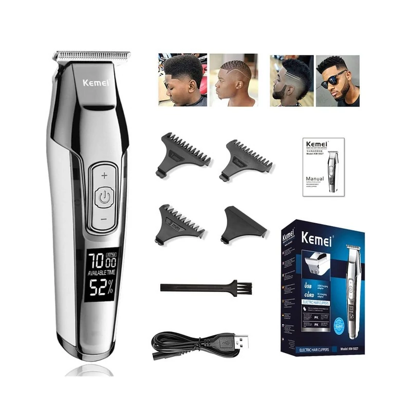 ماشین اصلاح موی سر و صورت کیمی kemei مدل KM-5027 ریش تراش ، موزر قیمت و خرید و فروش