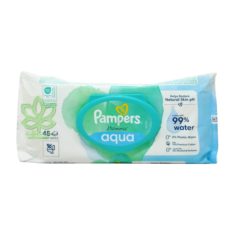 دستمال مرطوب پمپرز Pampers مدل آکوا