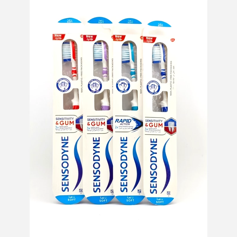 مسواک سنسوداین Sensodyne با برس نرم و خیلی نرم