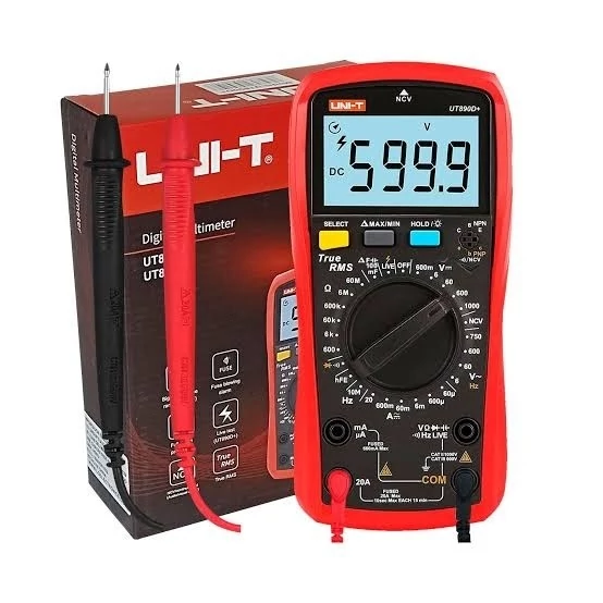 مولتی متر دیجیتال یونی-تی مدل UT890D PLUS