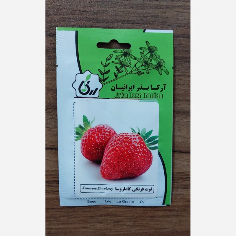 بذروتخم توت فرنگی گاماروساتبریز رستاک (10گرمی)