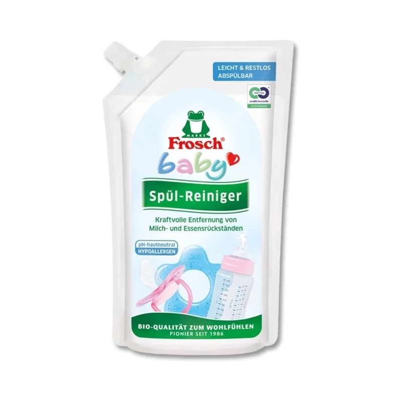 مایع استریل و ضد عفونی کننده شیشه شیر نوزاد و کودک پاکتی آلمانی Frosch